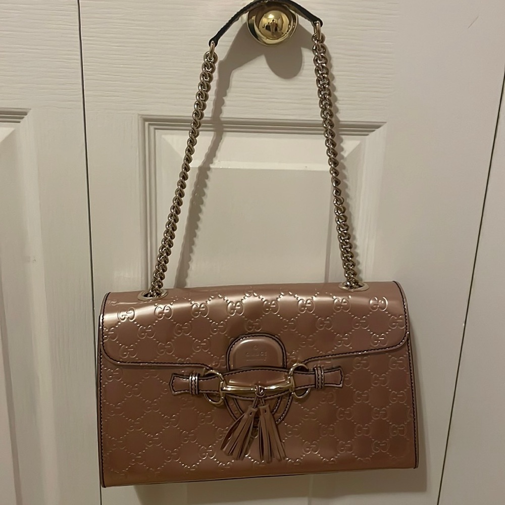 Emily leather handbag Gucci